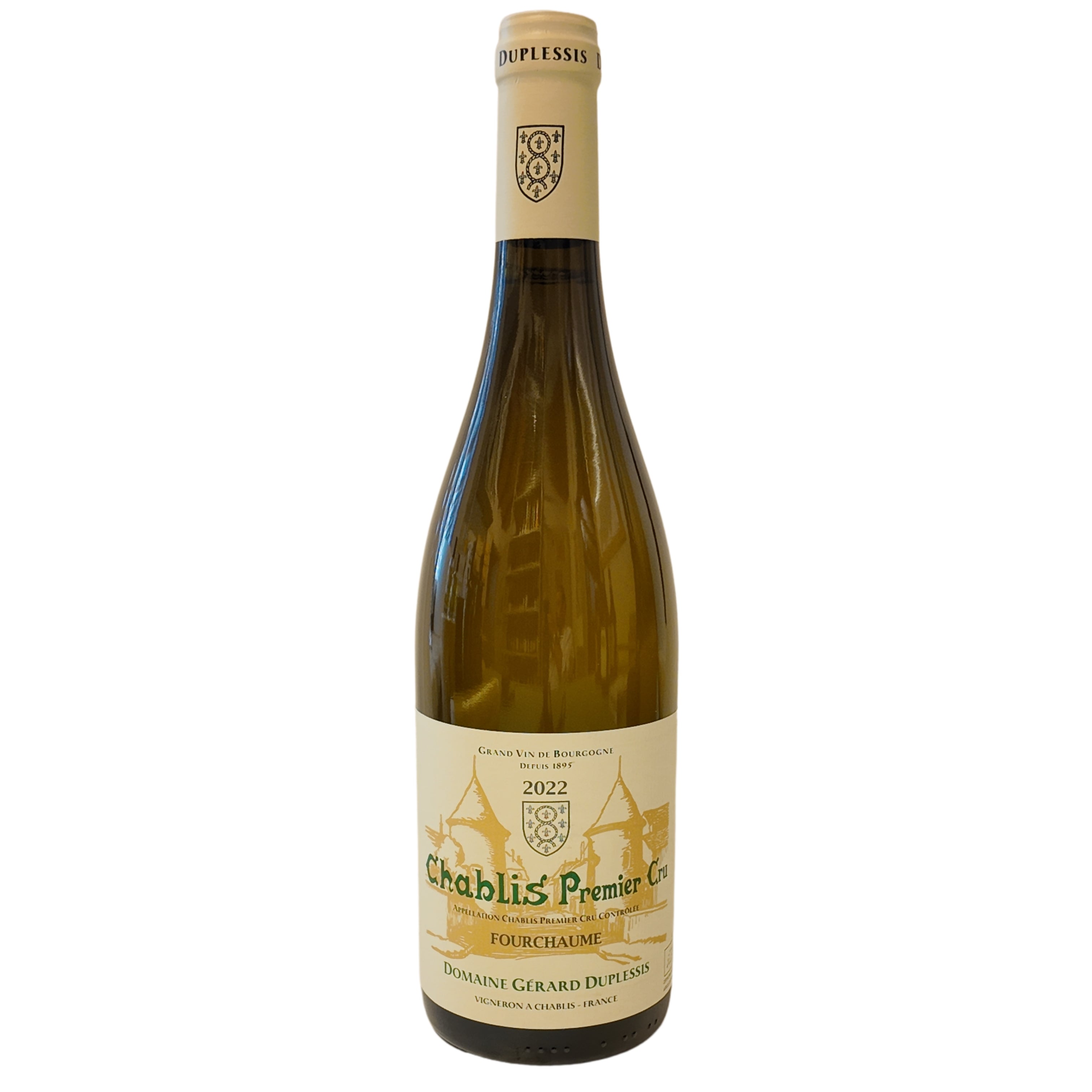 Gerard Duplessis Chablis 1er Cru Fourchaume Vieilles Vignes GERARD DUPLESSIS CHABLIS 1ER CRU FOURCHAUME VIEILLES Bianco