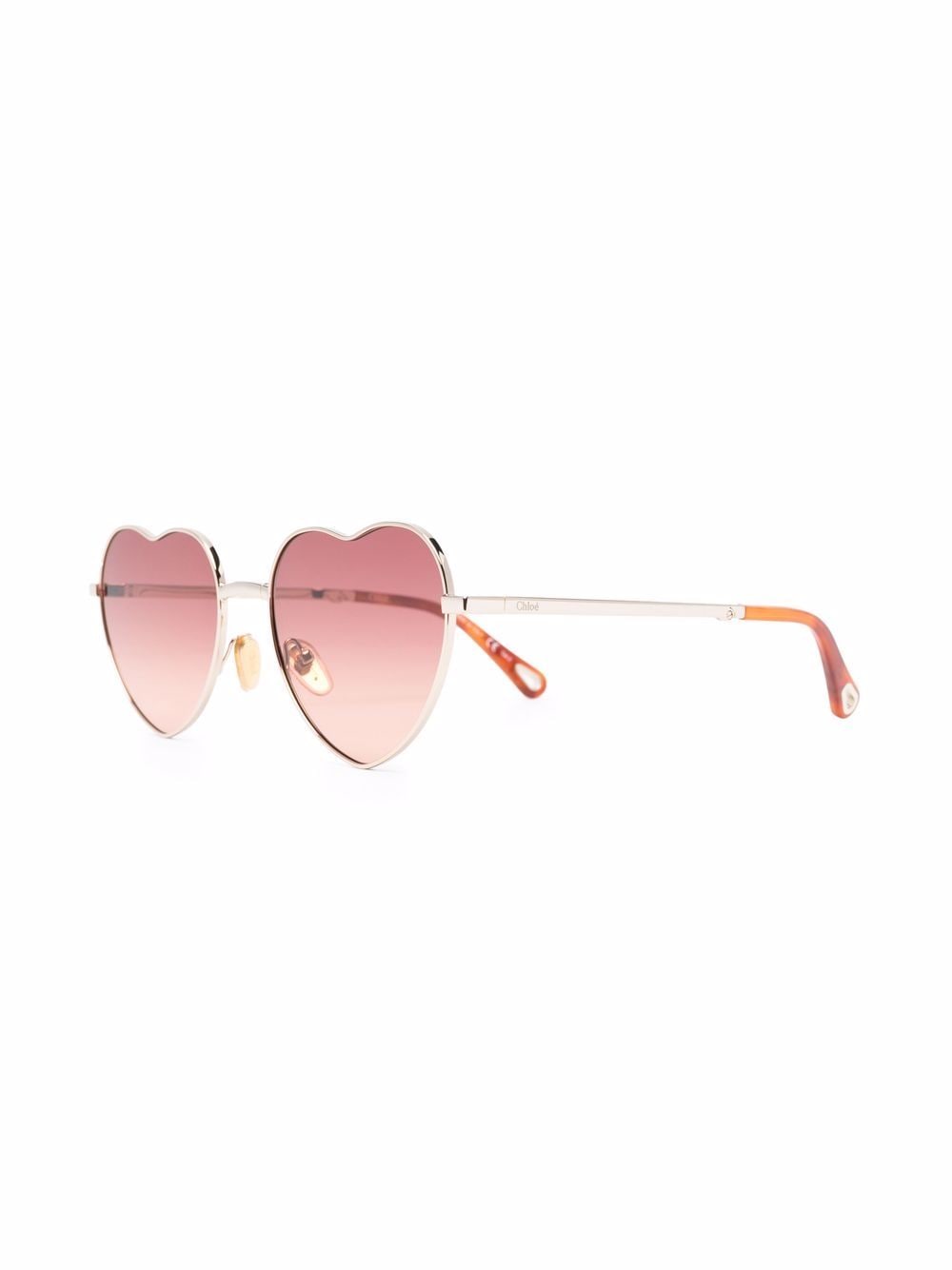 Milane heart-frame sunglasses CH0071S00259 GOLD CHLOÉ