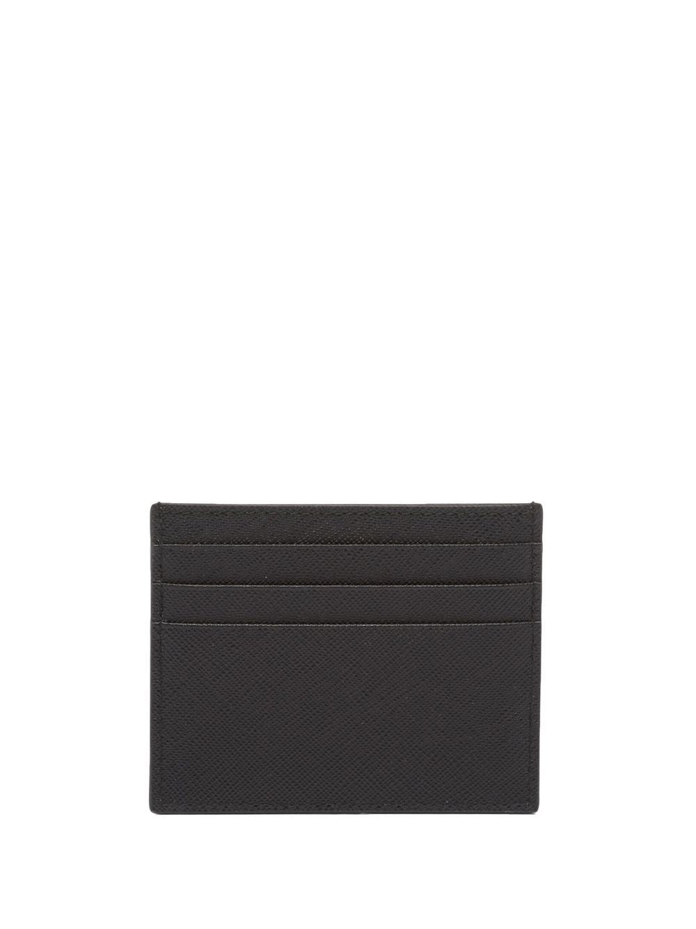 Saffiano credit card holder with logo 1MC025 2D1QF0002 PRADA