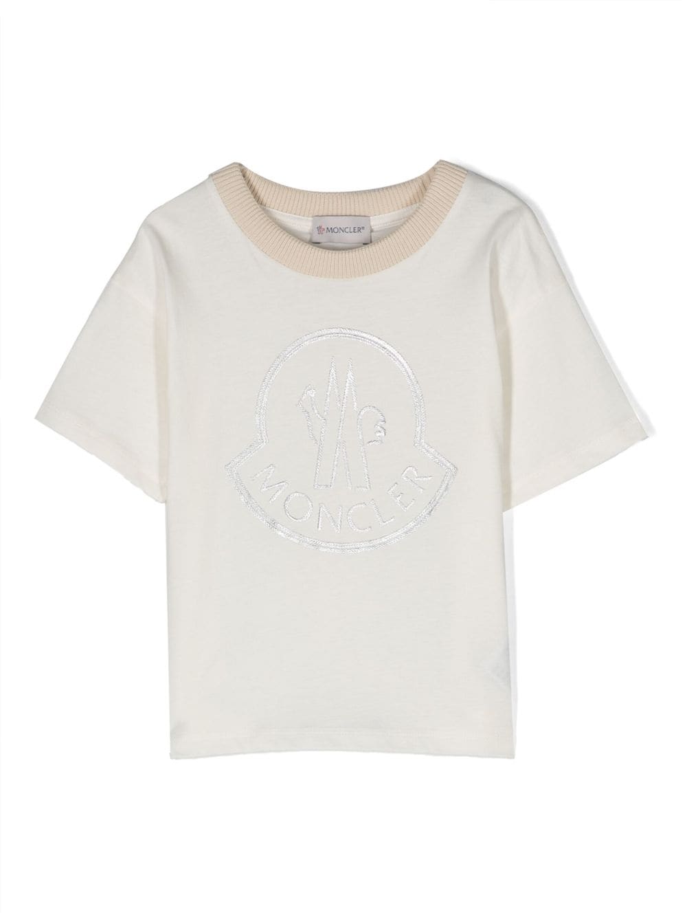 Embroidered-logo cotton T-shirt