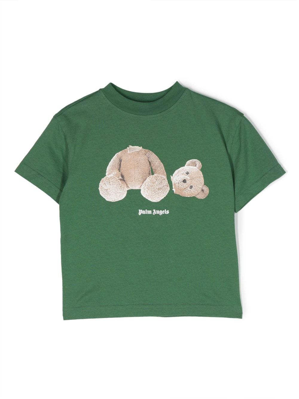 Bear-print cotton T-shirt