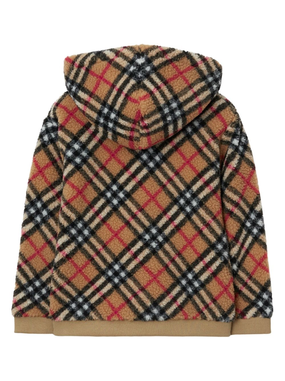 Vintage Check pattern fleece texture