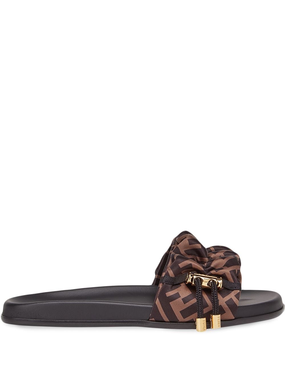 Toggle-fastening FF-logo slides<BR/><BR/><BR/> 8X8142 AE7SF0R7V FENDI