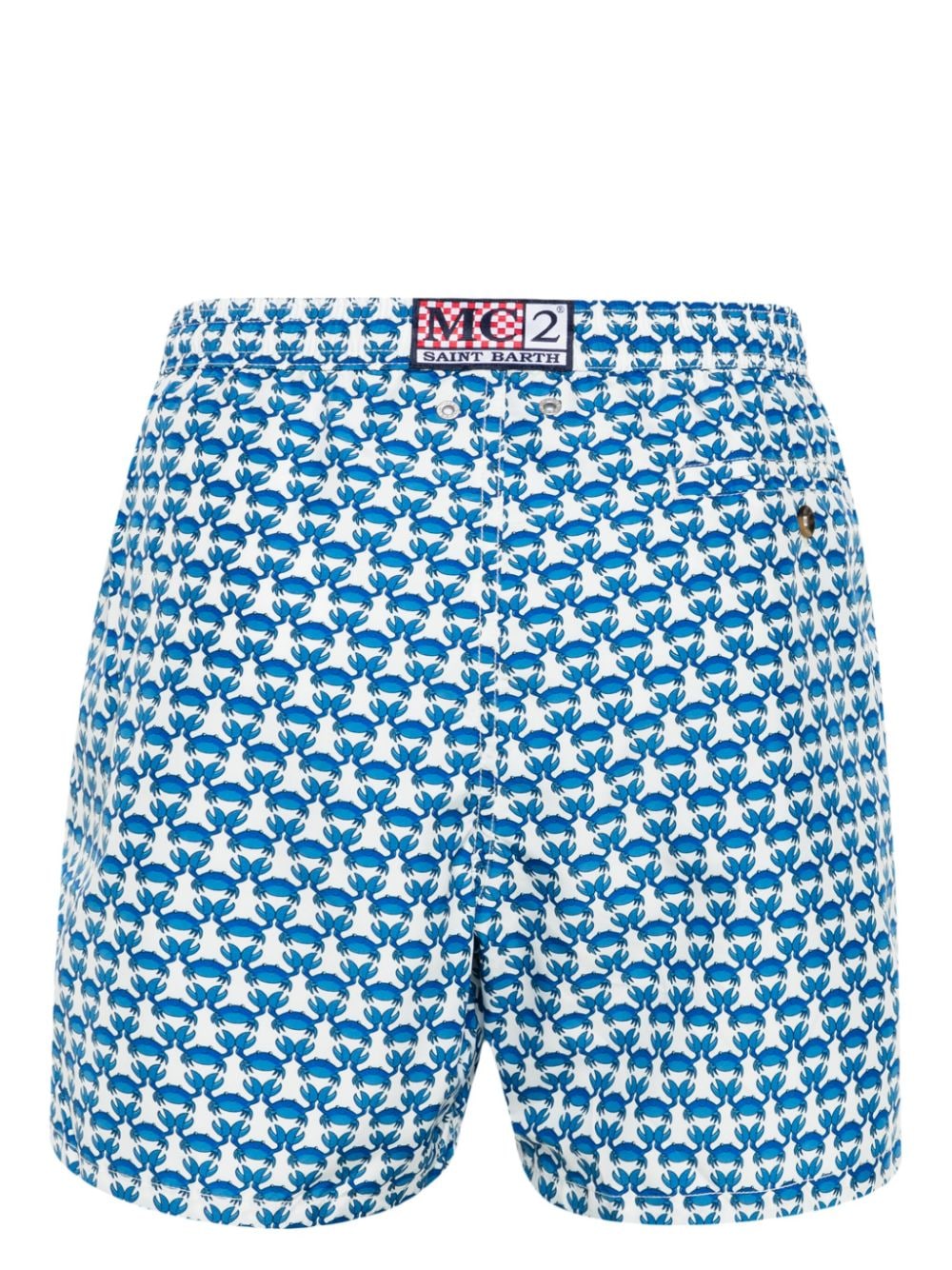 Crabs-print swim shorts