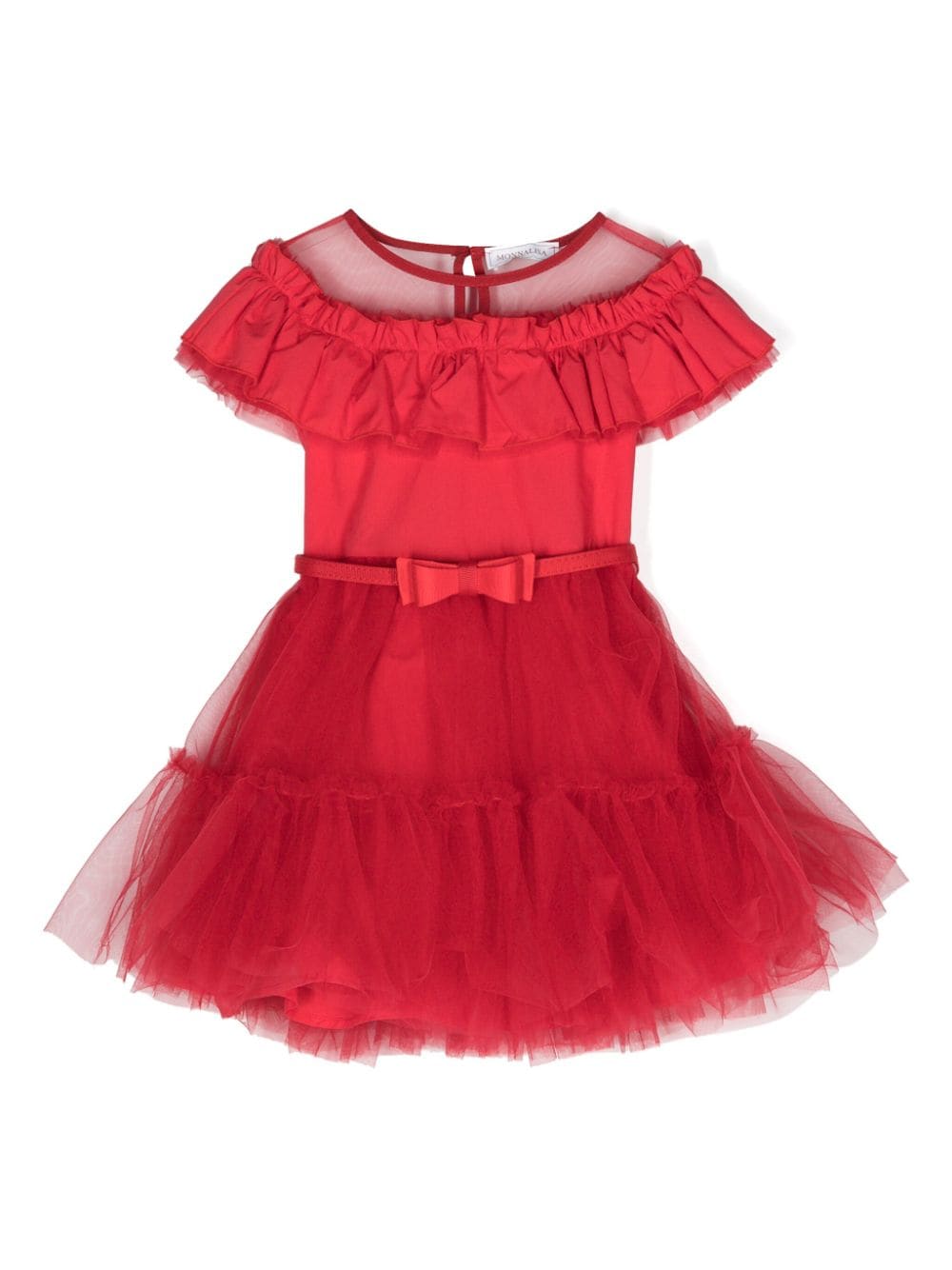 Ruffled tulle dress<BR/><BR/>