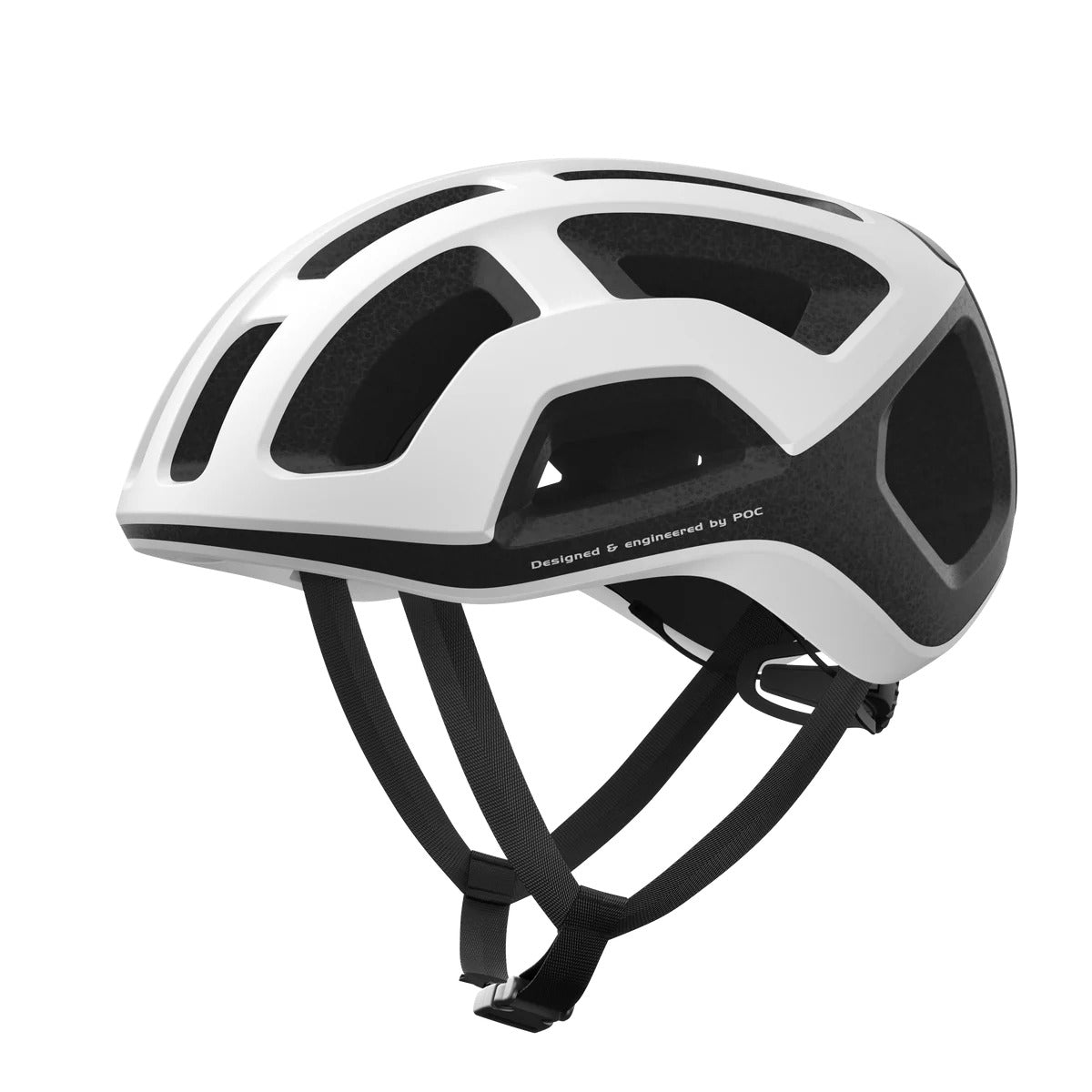 Black/white ventral lite helmet