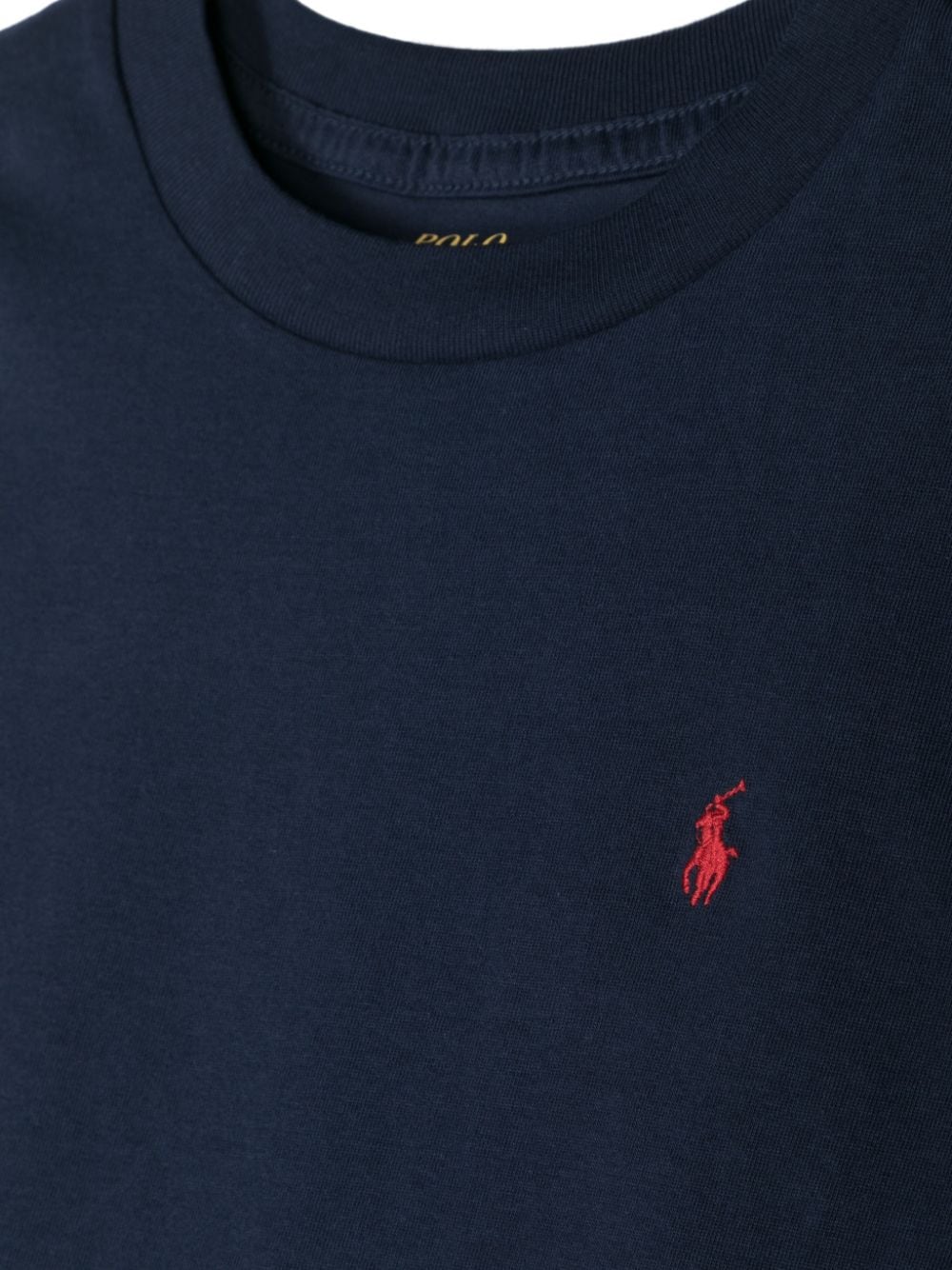 Embroidered-logo cotton T-shirt