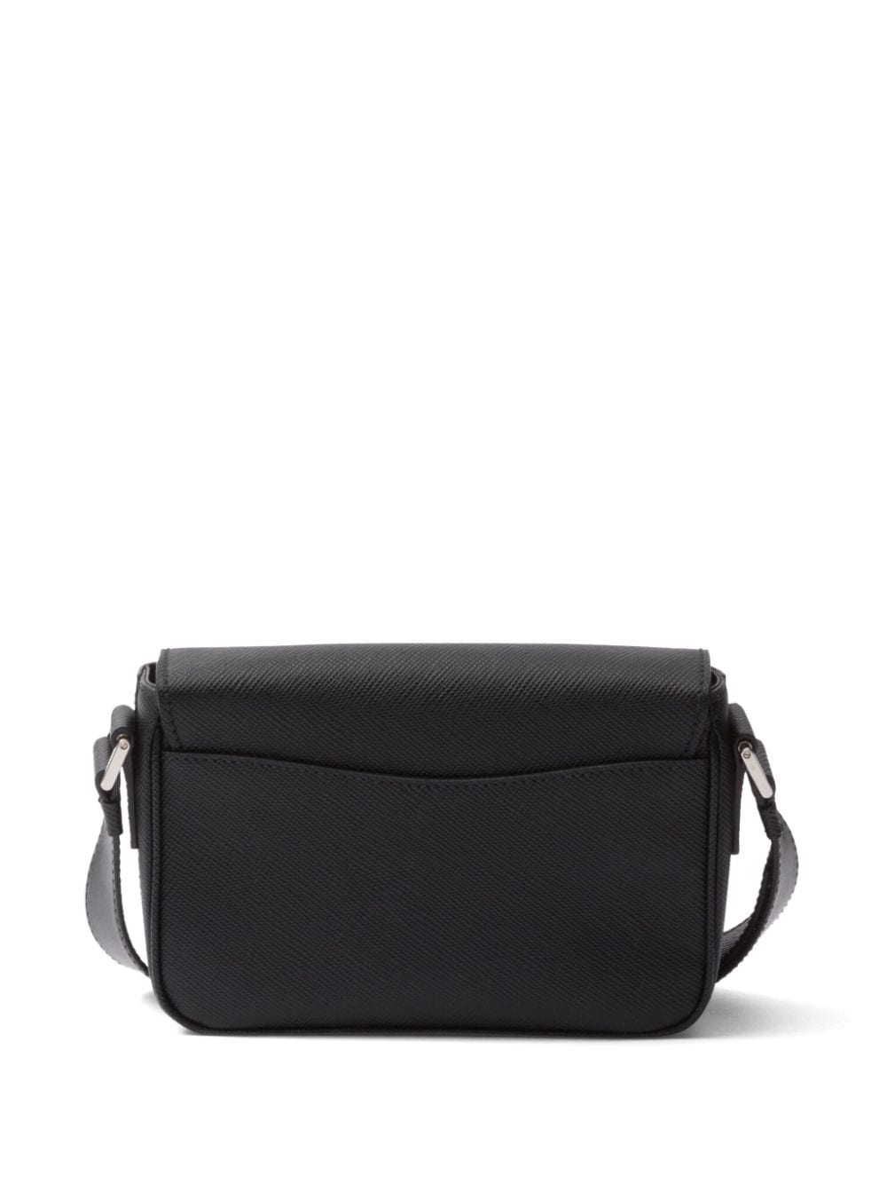 Saffiano enamel triangle logo flap shoulder bag<BR/><BR/><BR/> 2VD065 2FADF0002 PRADA