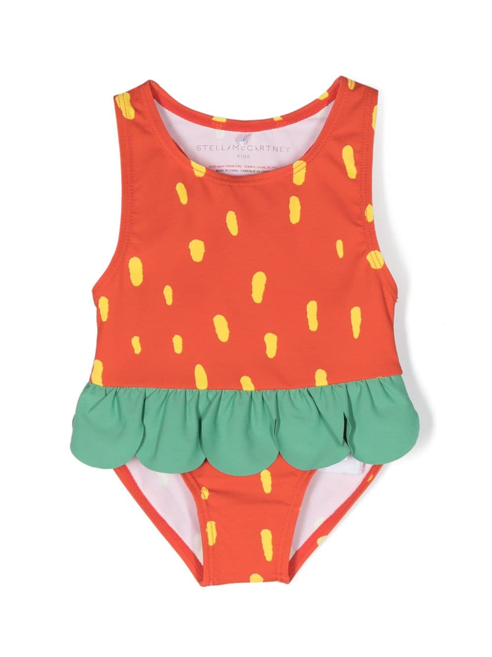 Strawberry-print swimsuit<BR/><BR/><BR/>