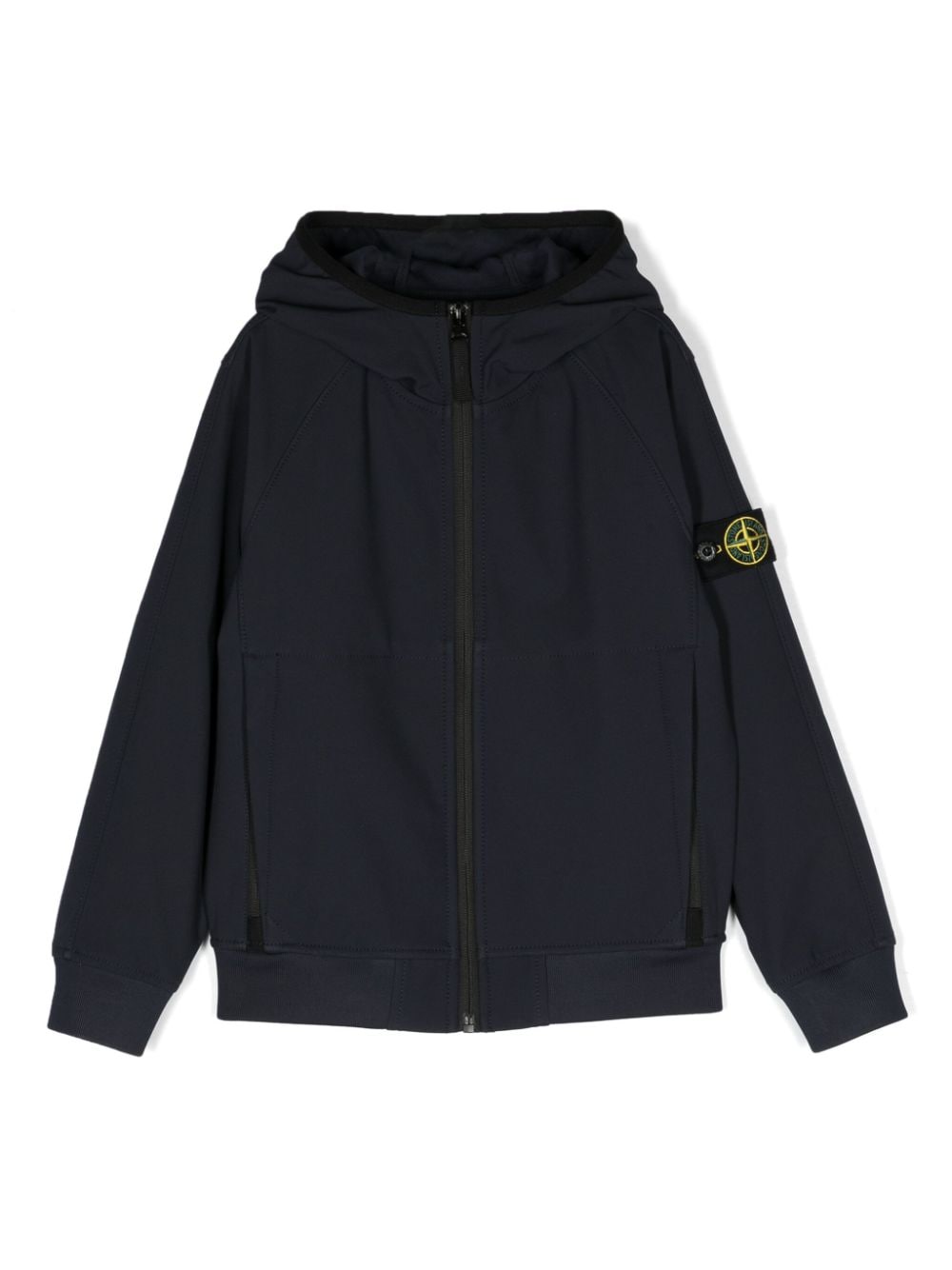 Zipped hooded jacket<BR/><BR/><BR/>