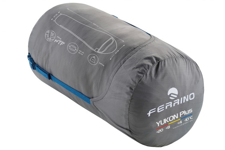 Yukon plus sleeping bag <BR/> 86357NBBD FERRINO
