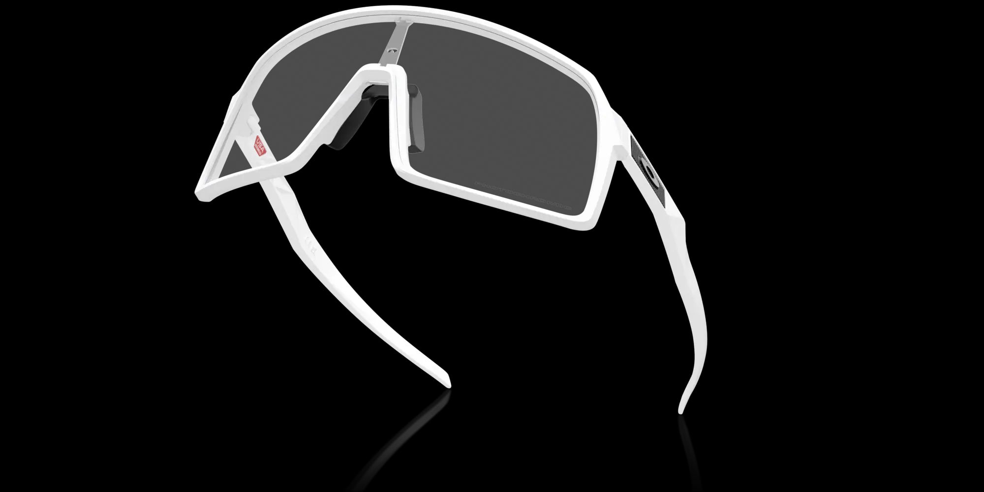 Light brown Sutro shield-frame sunglasses