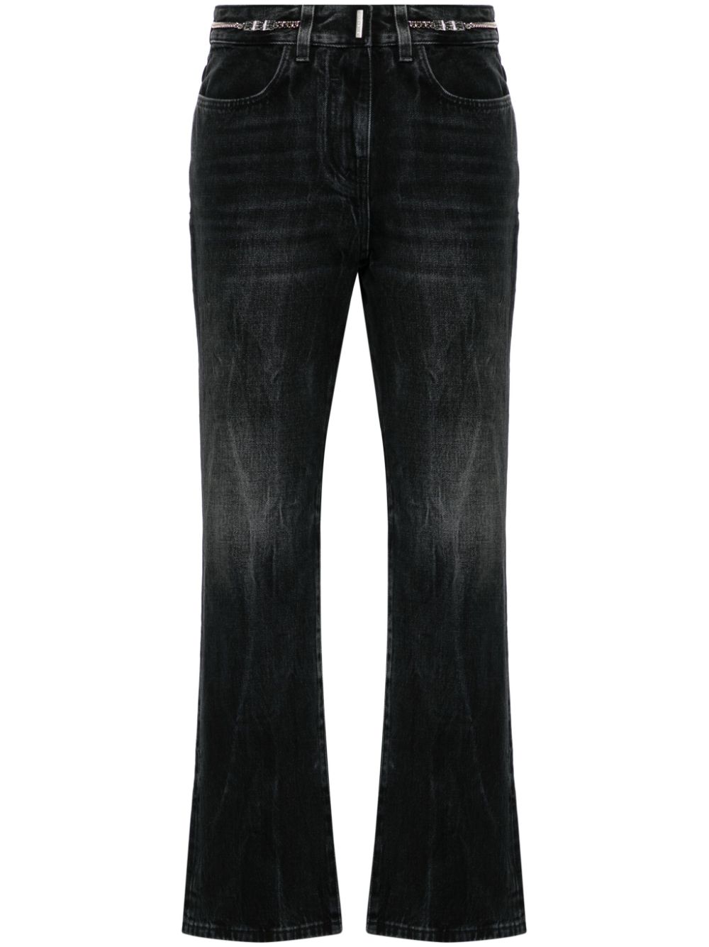 Logo-plaque bootcut jeans<BR/><BR/> BW513J5 Y3P001 GIVENCHY