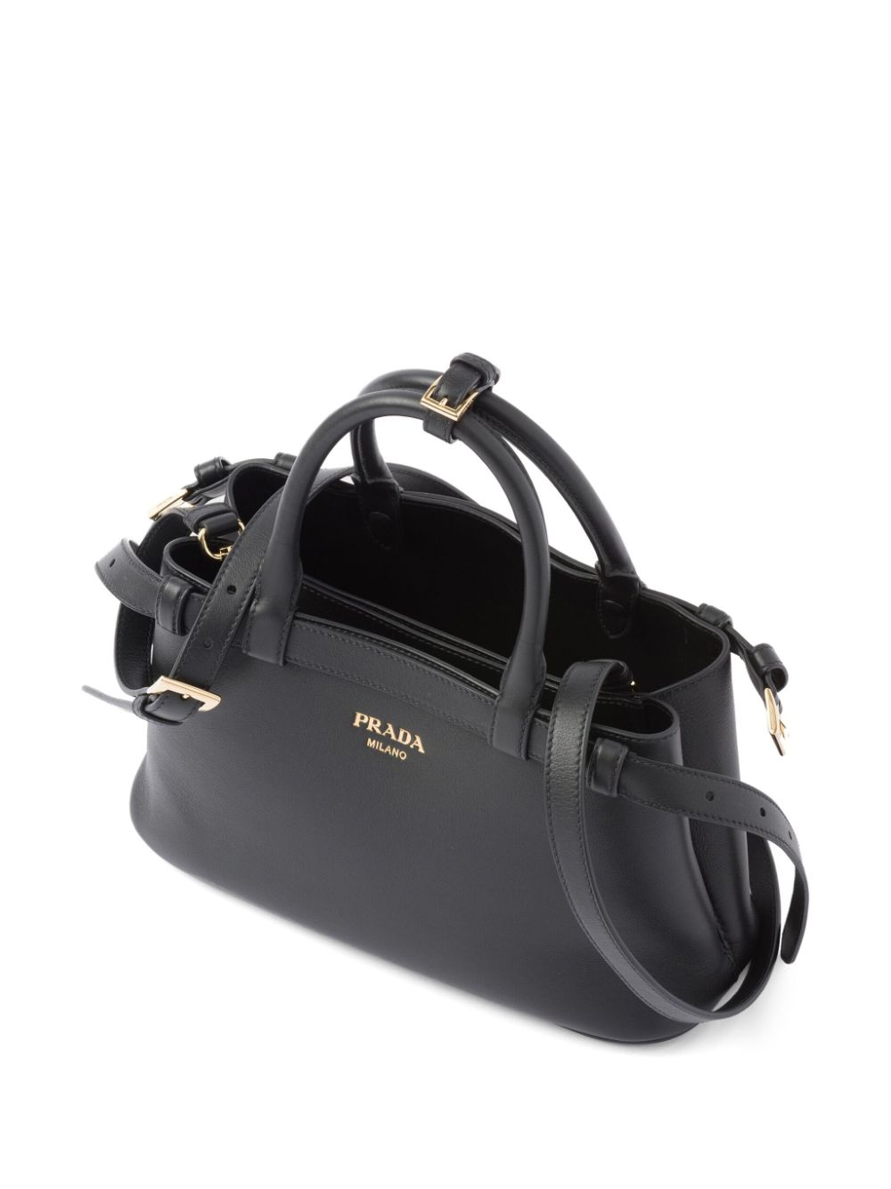 Logo-lettering tote bag<BR/><BR/><BR/> 1BA418 2CYSF0002 PRADA