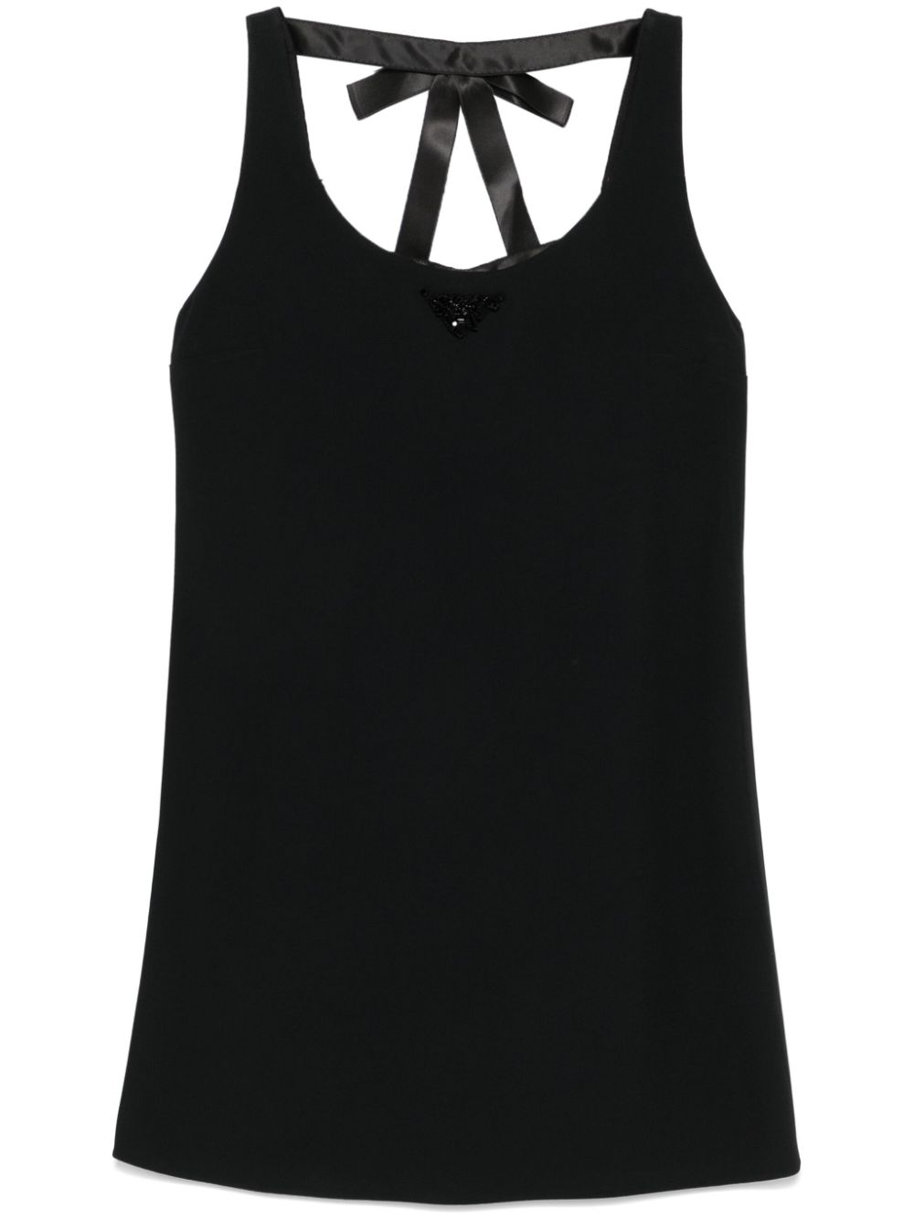 Crepe mini dress<BR/><BR/><BR/> P3O02R 152DF0002 PRADA