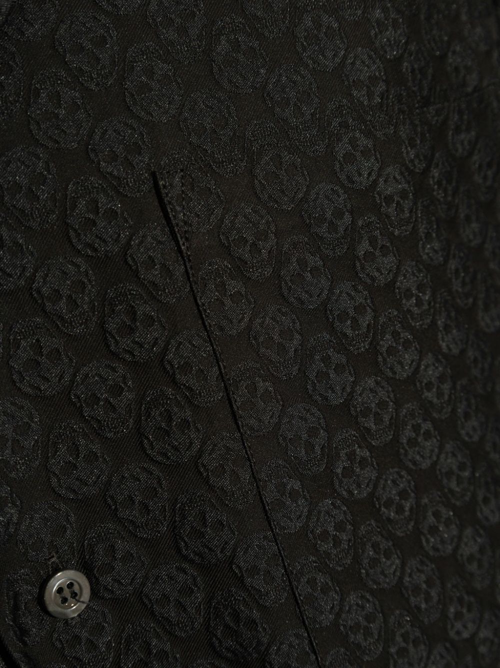 Shirt with skull pattern 814693 QRABU1010 ALEXANDER MCQUEEN