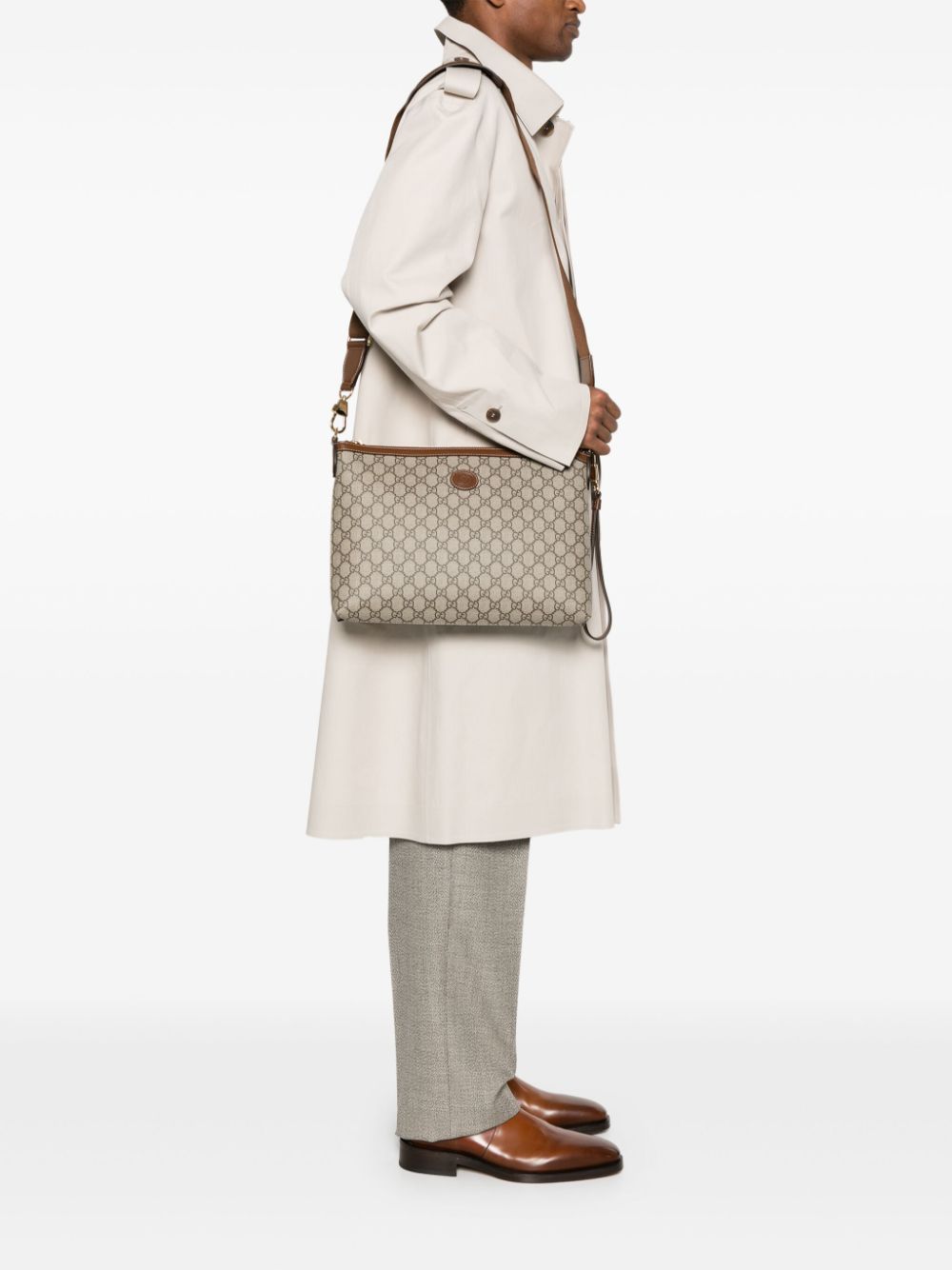 GG Supreme large crossbody bag 792084 92THG8563 GUCCI