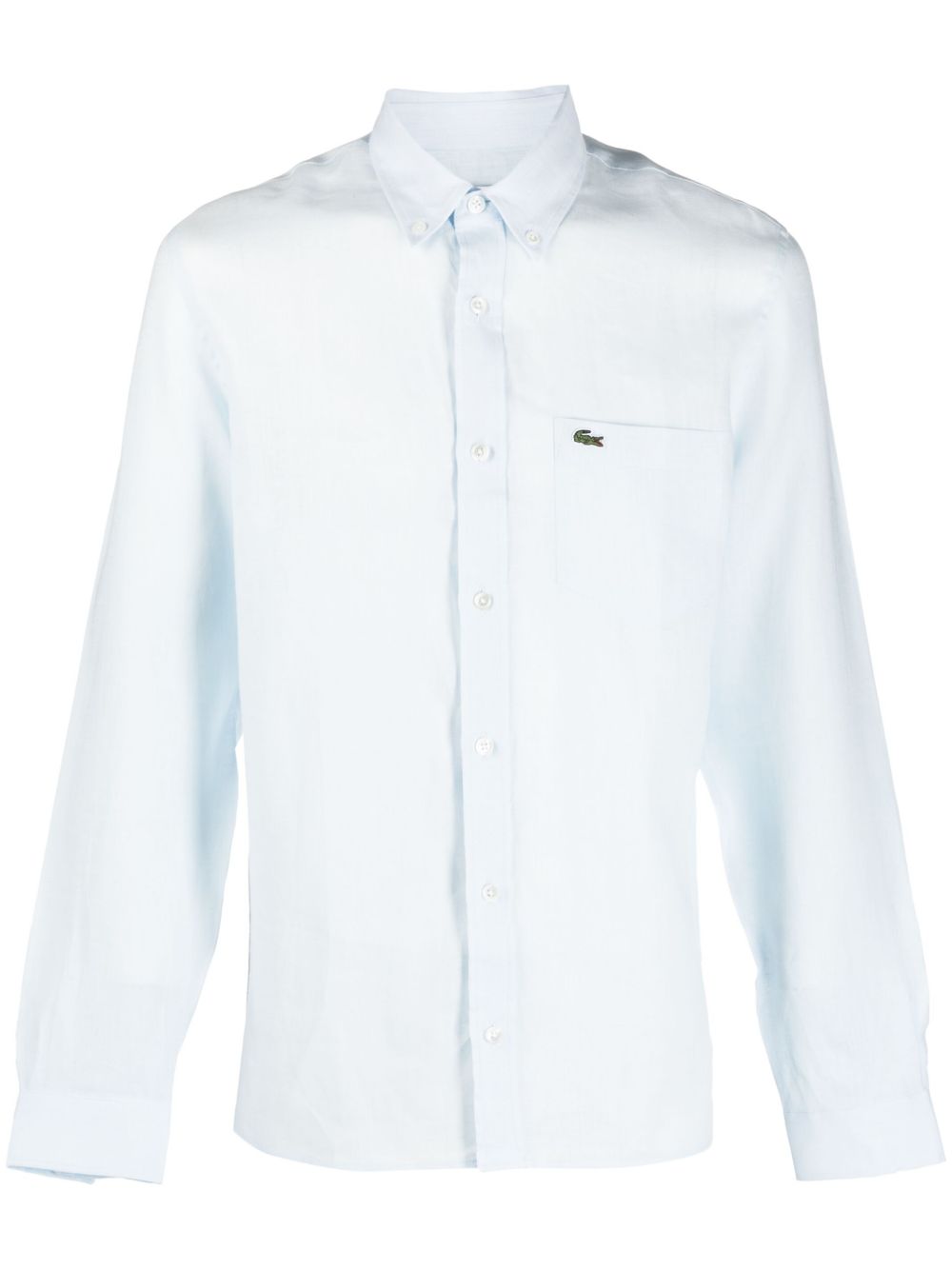 Logo-embroidered button-down shirt CH5692 T01 LACOSTE