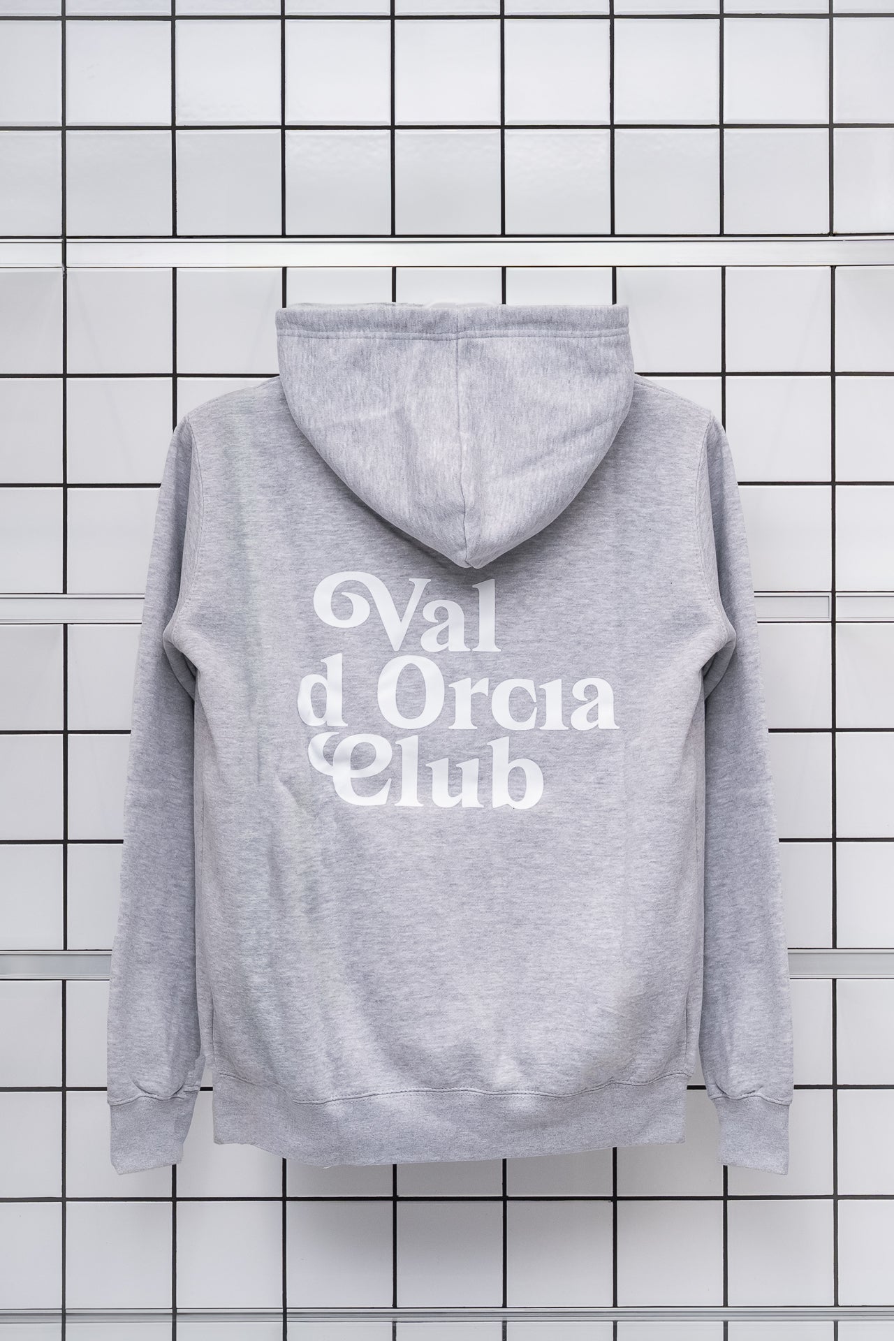 Val d'Orcia Club hoodie FELPA GREY VAL D'ORCIA CLUB