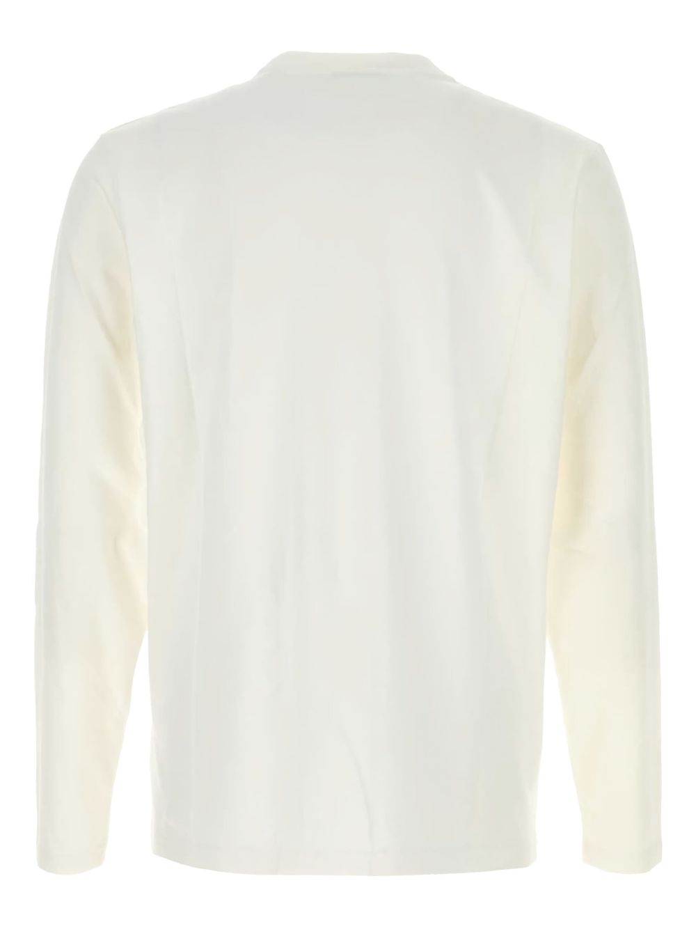 LONG-SLEEVE EMBROIDERED AUTRY LOGO TEE LSPX A6JWJERSEYWHITE AUTRY