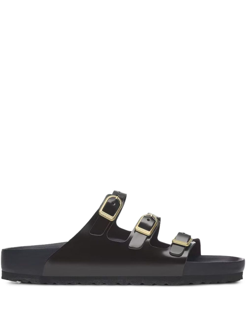 Florida Fresh 1029385 SHINEBLACKNATURALLEA BIRKENSTOCK