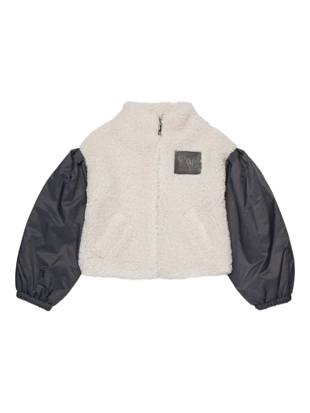 Bomber jacket with contrasting sleeves MX0223 MX093MX102 MAX & CO KID