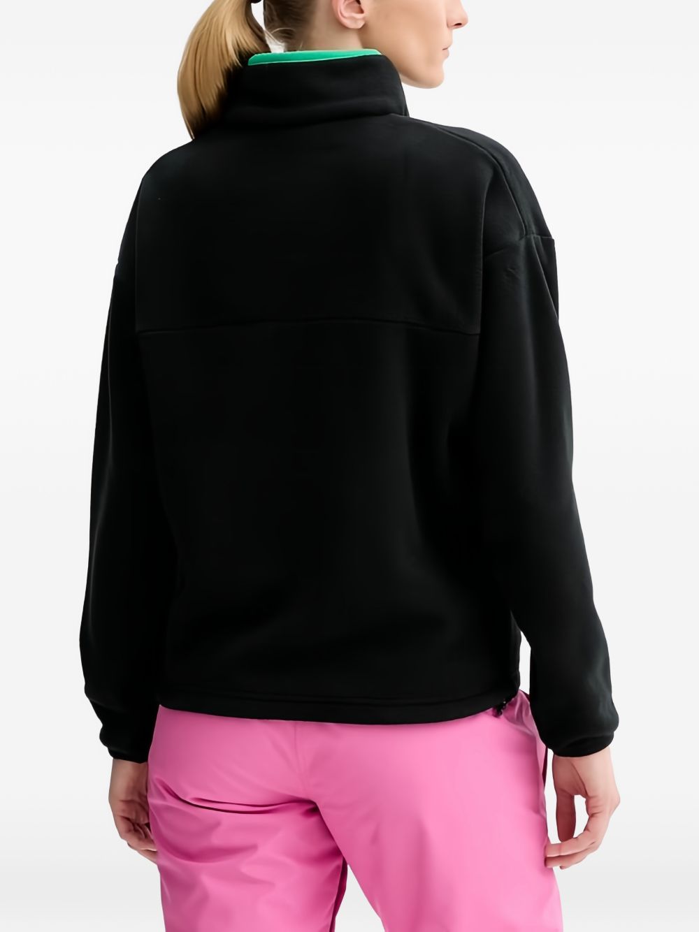 ARCCA W 1/4 FLEECE sweater SWT0182 BLACK PICTURE