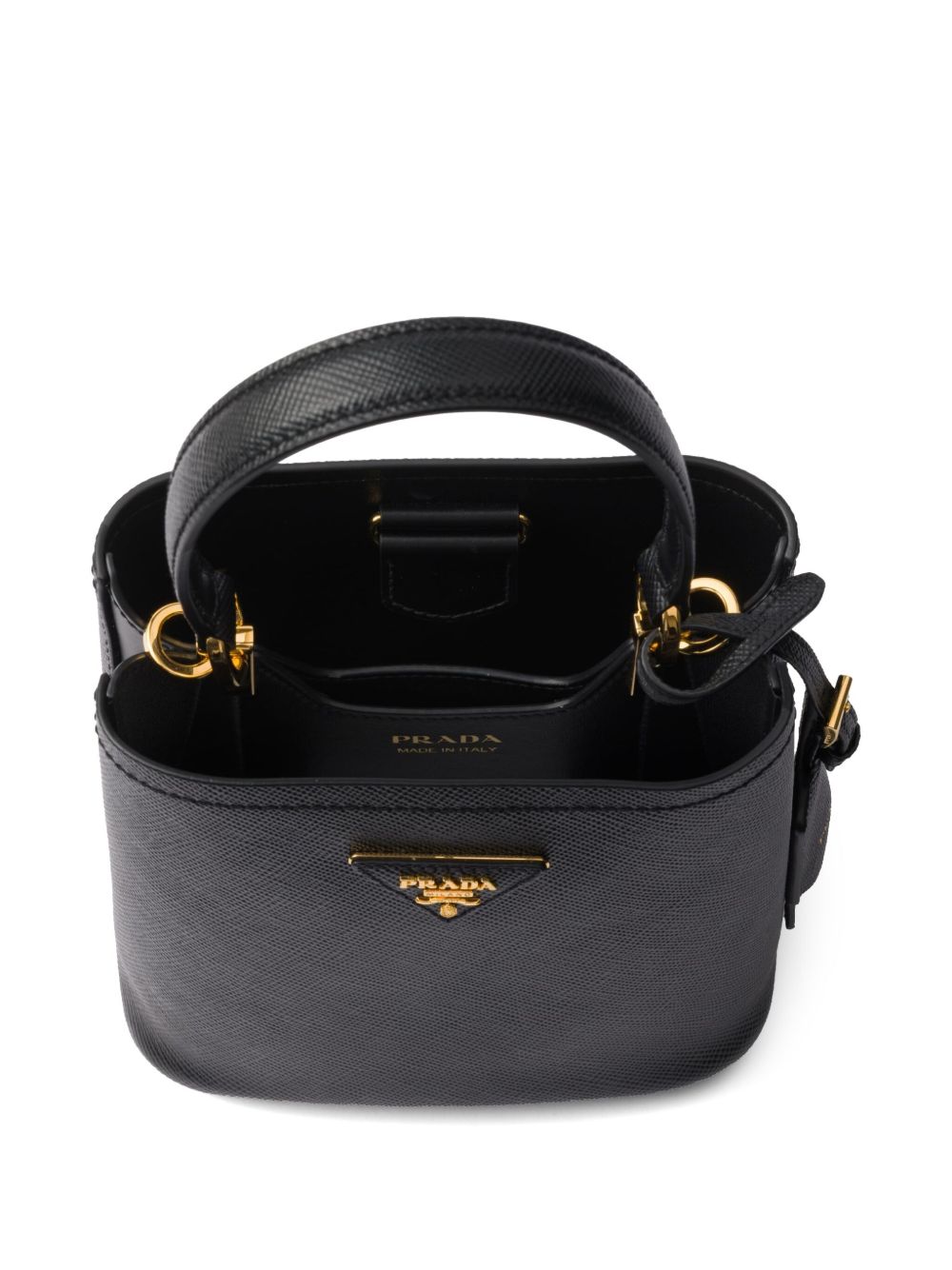 Panier Saffiano leather mini-bag 1BA2172ERX V-OODF0002 PRADA