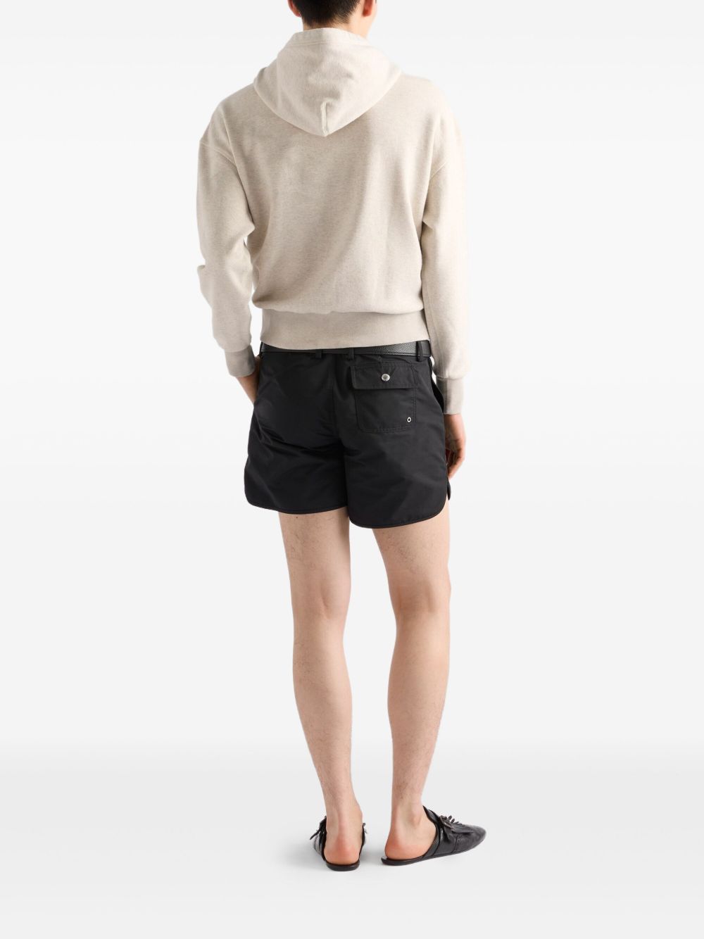 Cotton fleece hoodie UJL38C17IP S-OOOF0018 PRADA