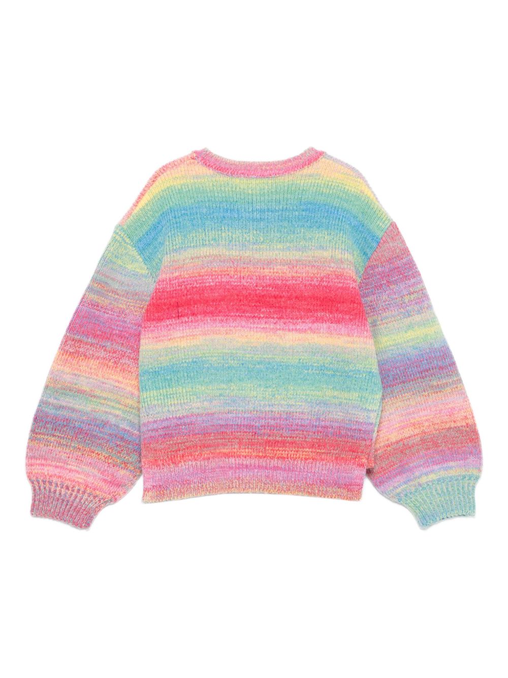 Love is all around you multicolor sweater TX9A80 Z1529999 STELLA McCARTNEY KIDS