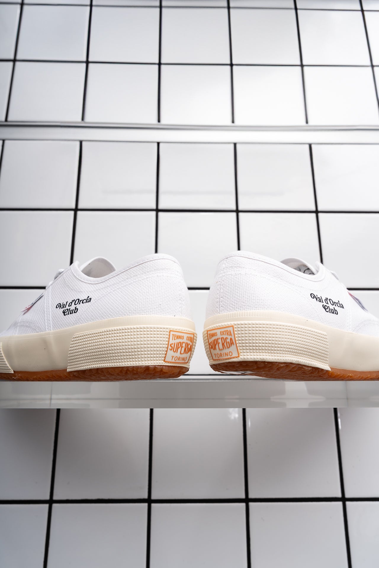 Superga x Val d'Orcia Club<BR/>Val d'Orcia Club sneakers S8161SW WHITE-OFFWHITE VAL D'ORCIA CLUB