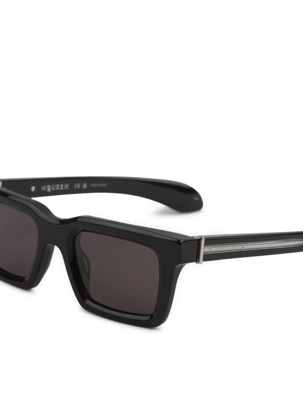 Rectangular Frame Sunglasses With Glossy 821707 J07491056 ALEXANDER MCQUEEN