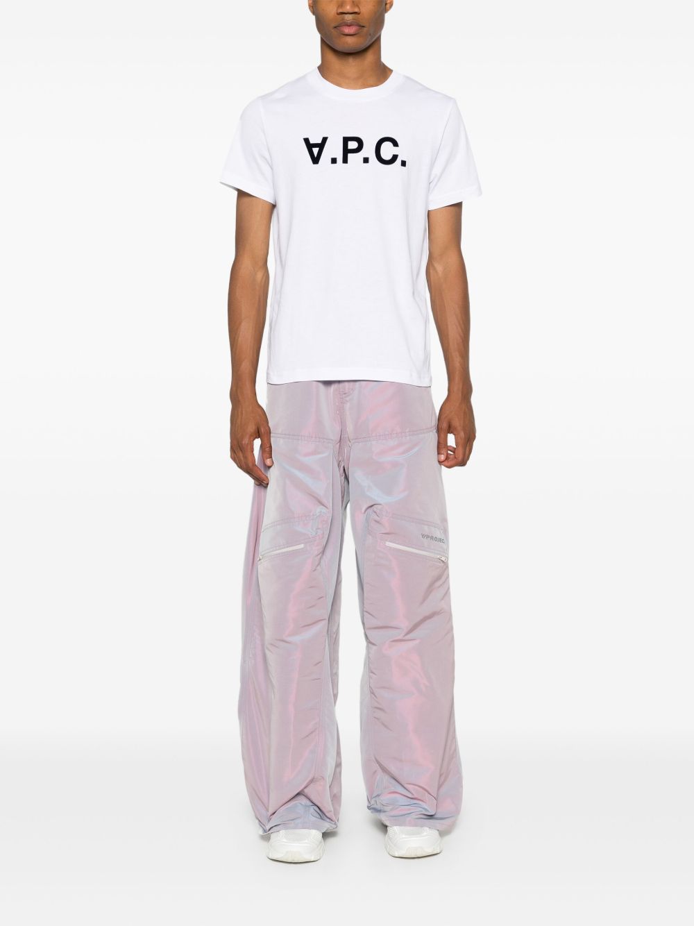 Flocked-logo T-shirt COHBM M26384TAE A.P.C.