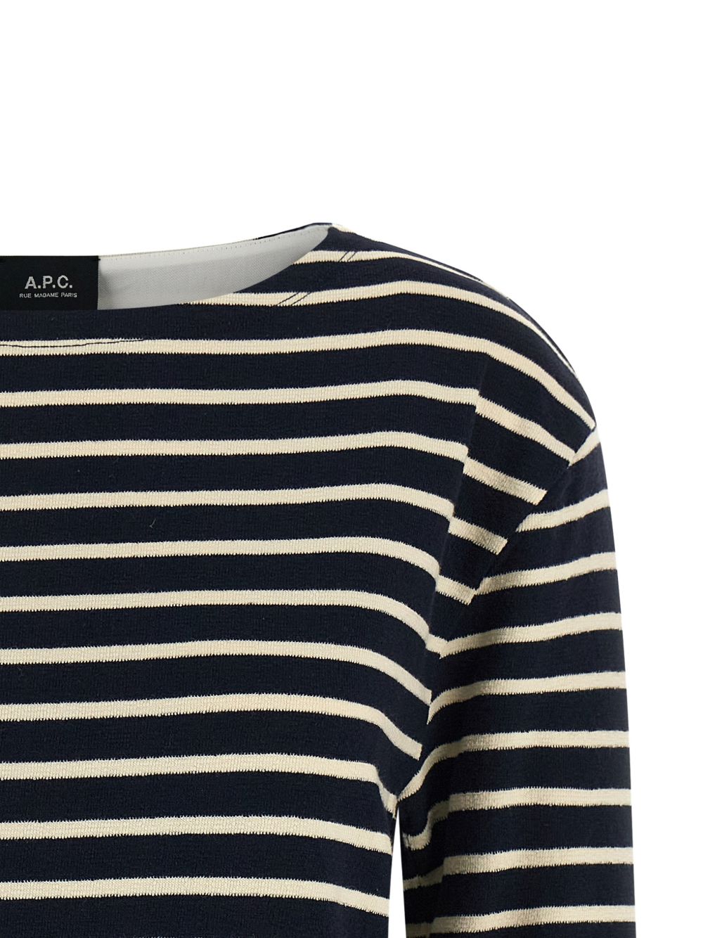 striped round-neck knitwear COHLT F26525IAK A.P.C.