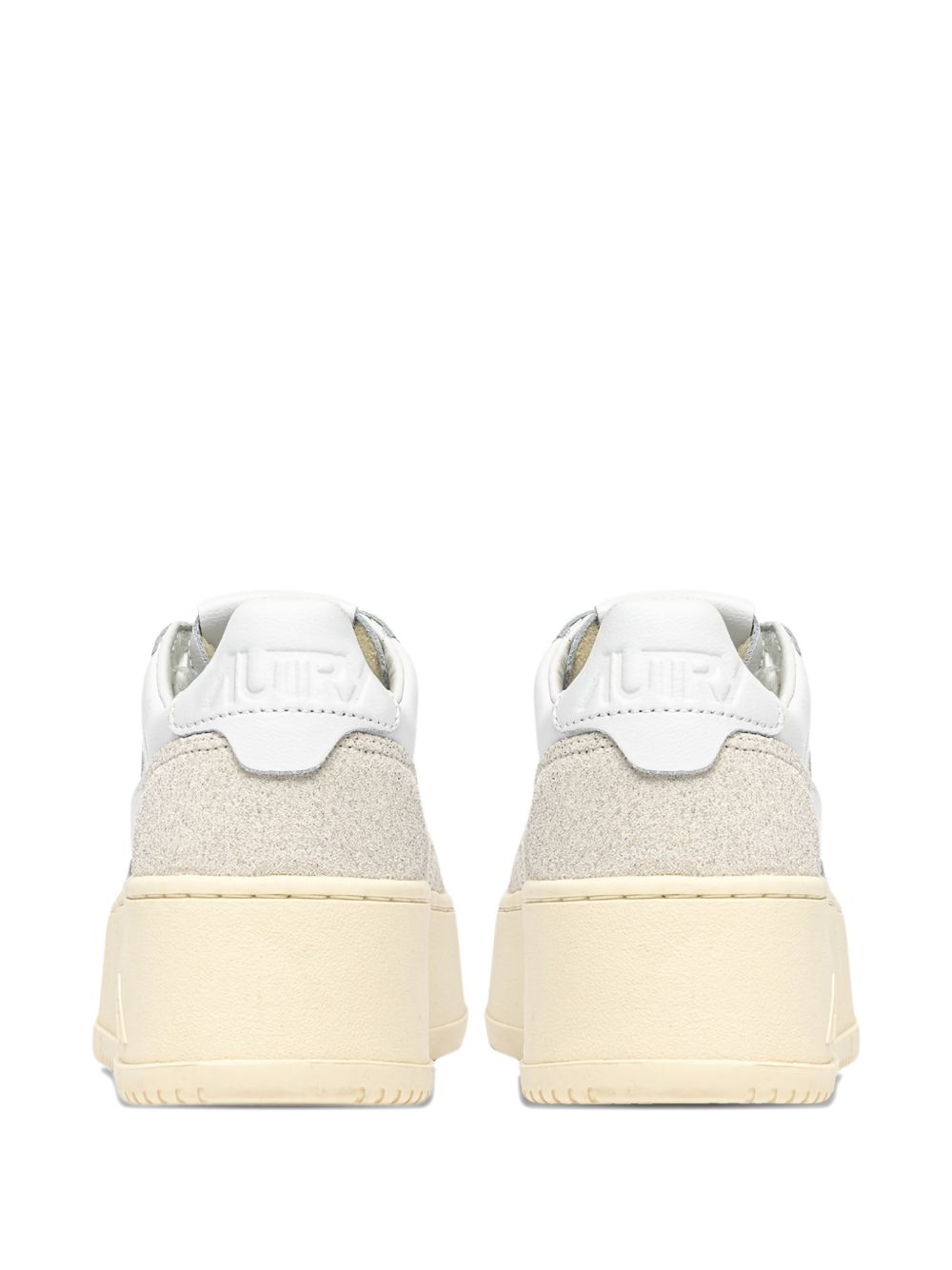 MEDALIST PLATFORM SNEAKERS PTLW PK01WHITE/GREY AUTRY