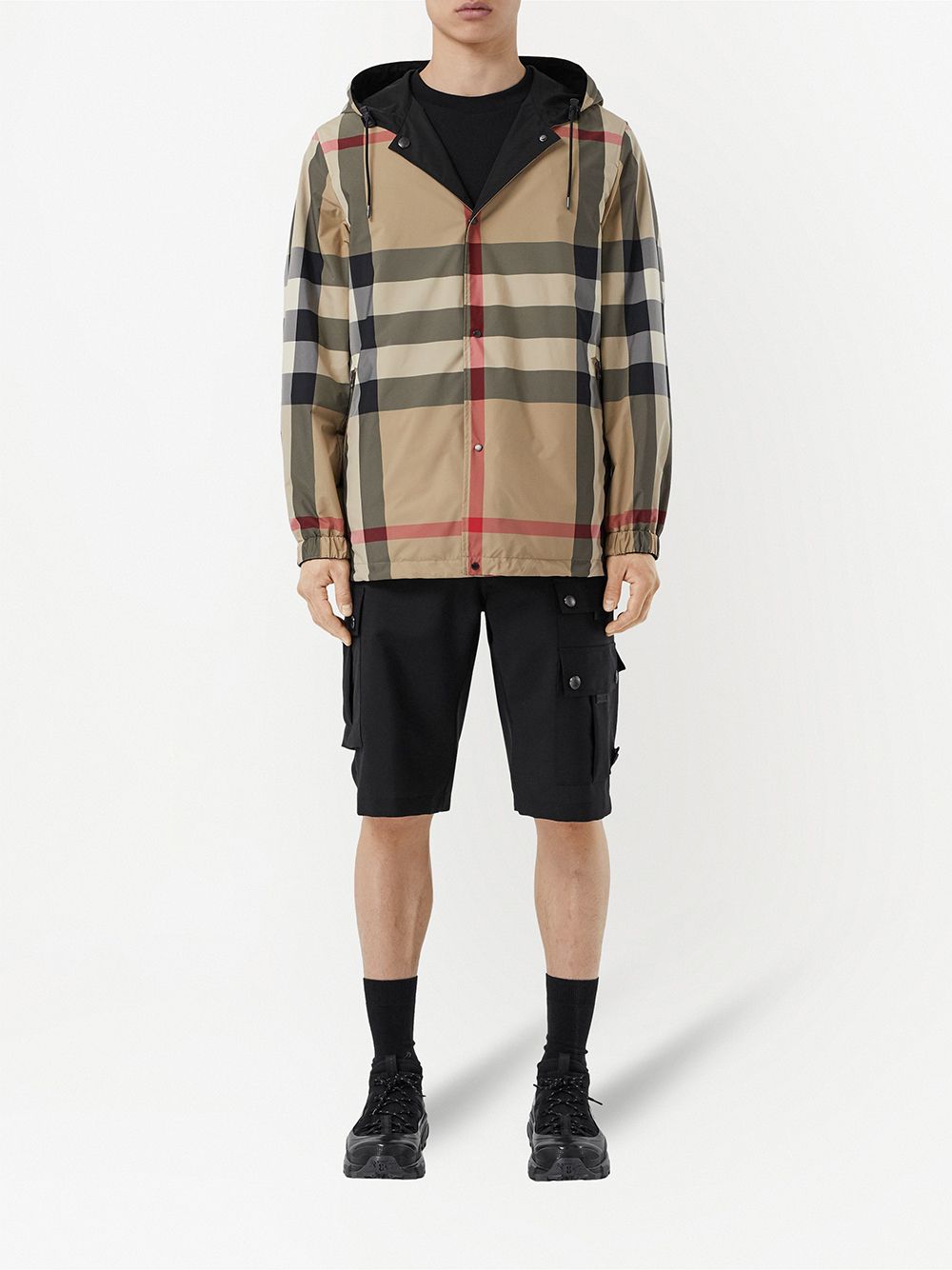 Reversible jacket with hood 8043403 A1189 BURBERRY