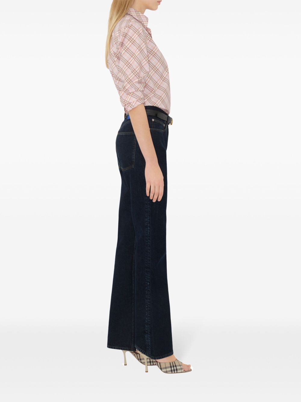 Logo Patch Straight-Leg Jeans 8099386 C1765 BURBERRY