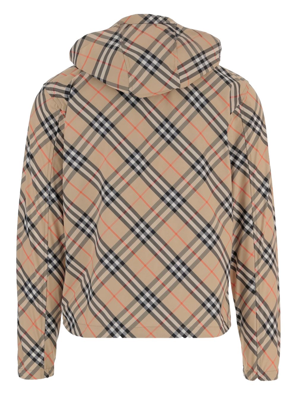 checked hooded jacket 8121319 B9368 BURBERRY