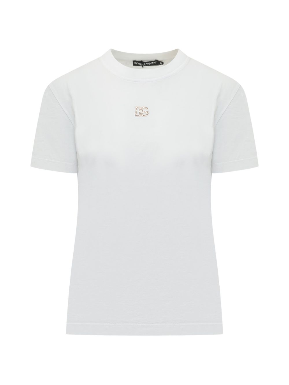 embellished-logo T-shirt F8V42Z GDDL7W0800 DOLCE & GABBANA
