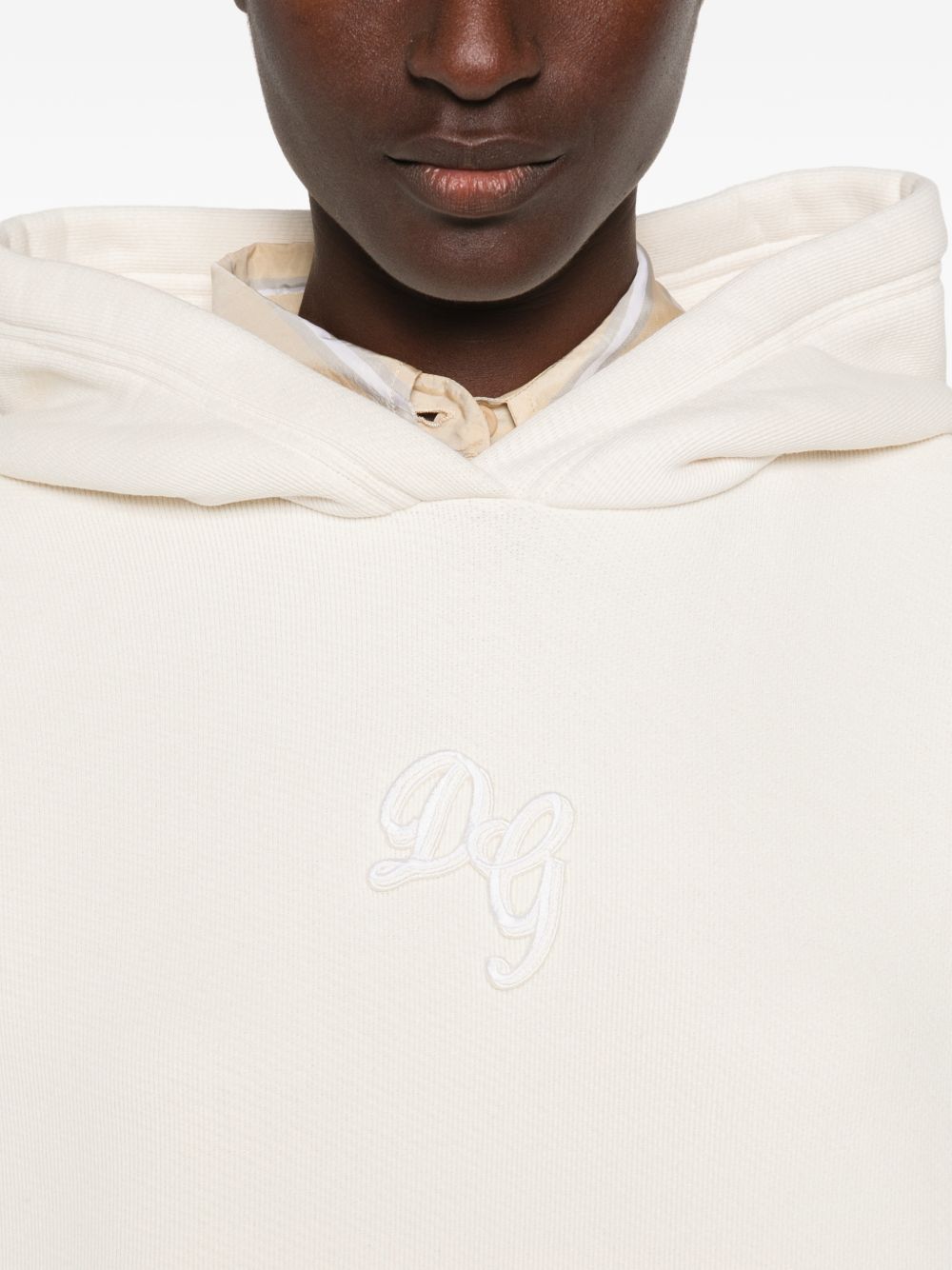 Jersey hoodie with embroidery F9S47Z GDDMCW0001 DOLCE & GABBANA