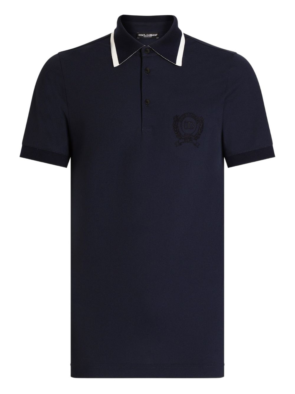 Embroidered-logo polo shirt G8SW8Z HU7WZB0665 DOLCE & GABBANA
