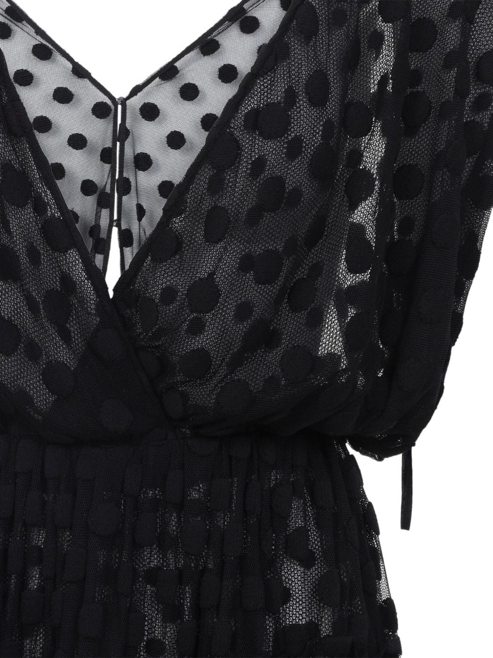Ruffled mesh dress 011007 3291900 DRIES VAN NOTEN