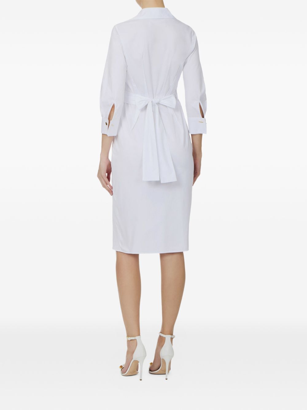 Stretch cotton dress AB95562E2 360 ELISABETTA FRANCHI