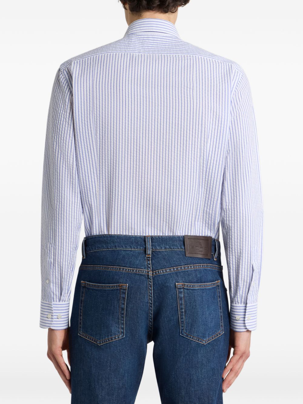 Striped cotton shirt MRIB0002 99TR5A9S8460 ETRO