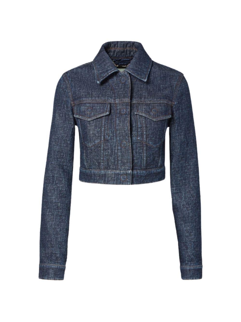 FF denim jacket FLF834 AW82F1UKI FENDI