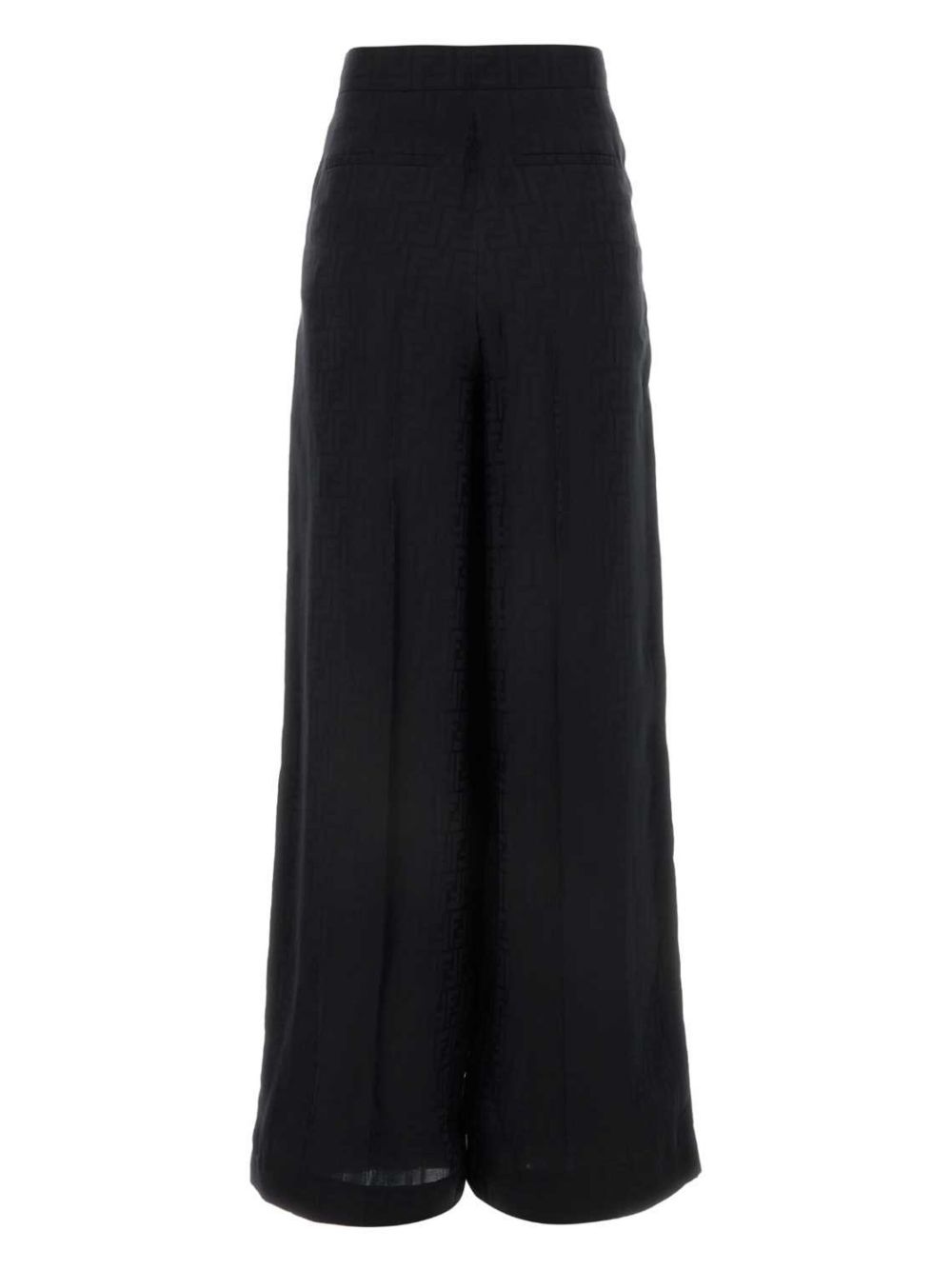 Monogram jacquard silk trousers FR6606 AJ0ZF0GME FENDI