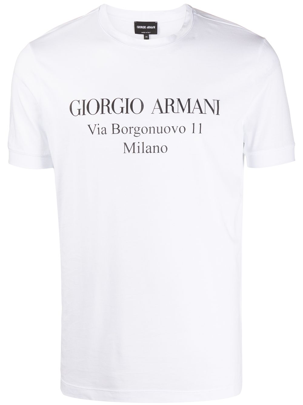 Borgonuovo 11 crew-neck T-shirt 3GST57 SJMCZU090 GIORGIO ARMANI