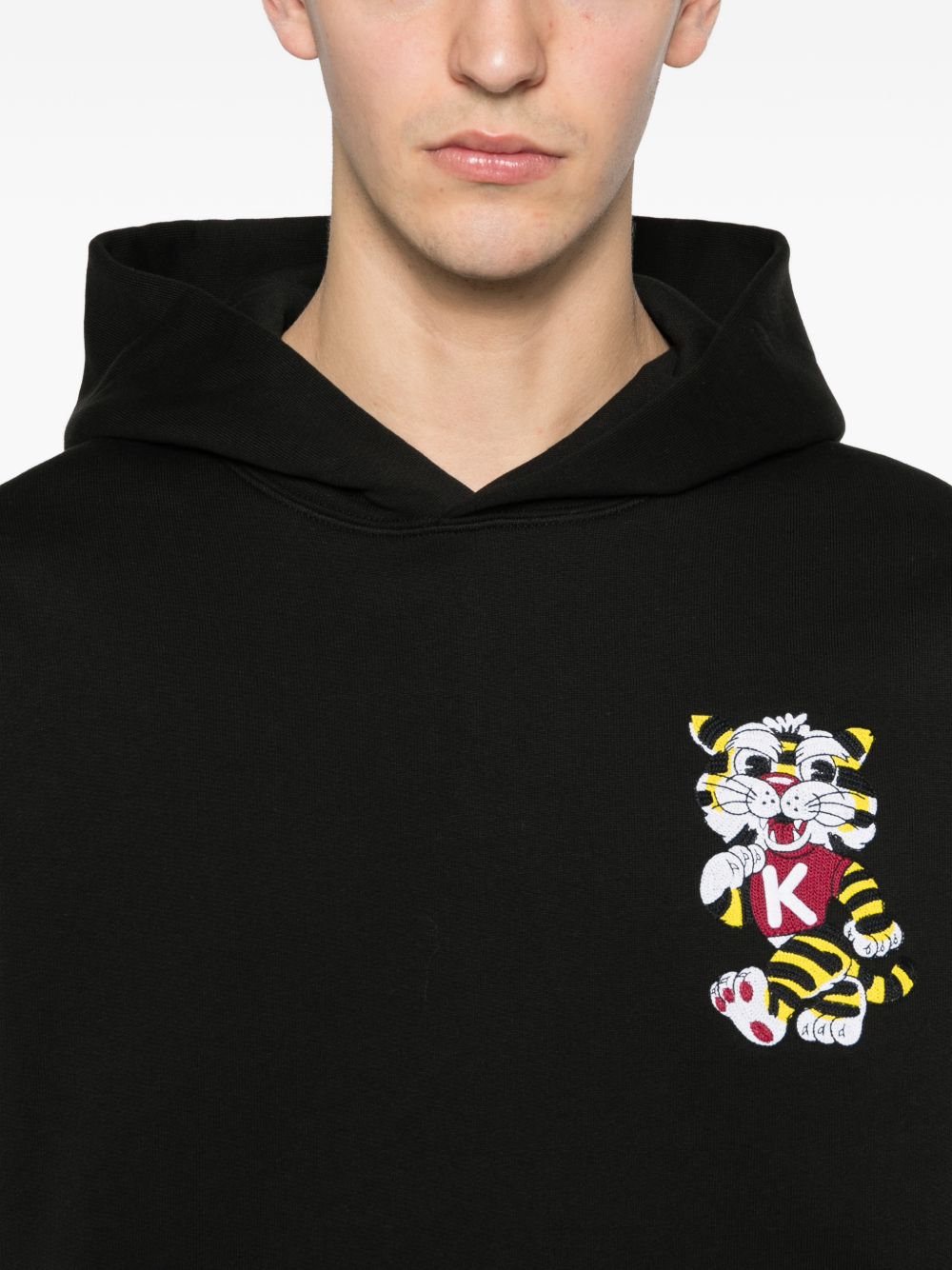 Wild Tiger graphic hoodie FG55HO2044MJ 99J KENZO
