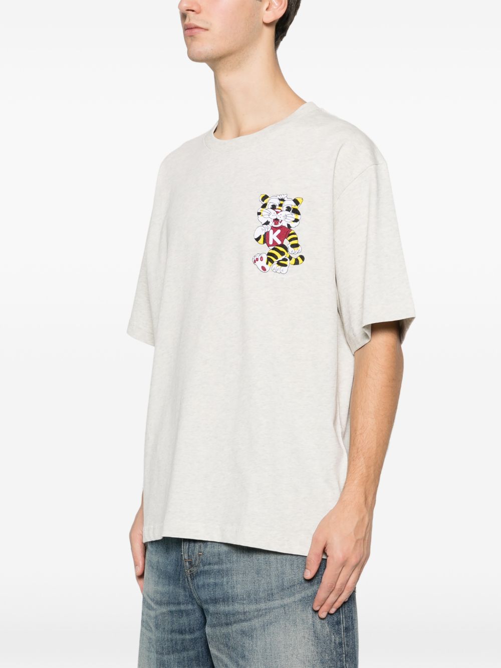 Wild Tiger oversized T-shirt FG55TS4044SY 93 KENZO