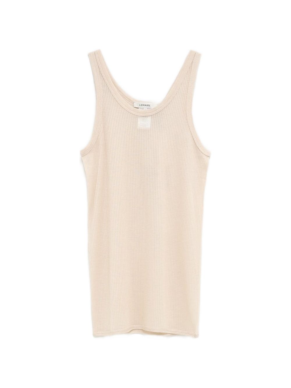 Ribbed tank top TS0026 LK1017WH024 LEMAIRE